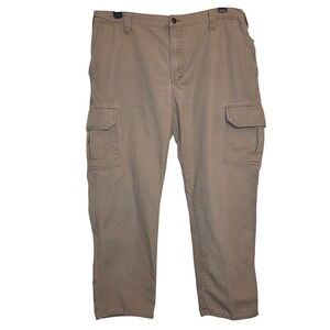 Tyndale Men's Khaki Flame Resistant Cargo Pants NFPA 2112 Made‎ in USA Work